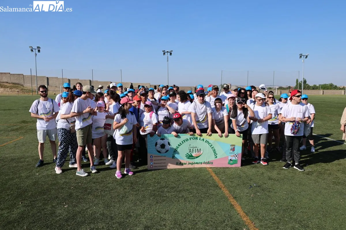 XI Mundialito por la Inclusión de la Fundación AFIM en los campos Ángel Pérez Huerta. Foto de David Sañudo