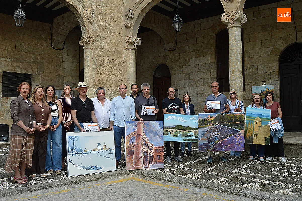 Diez obras protagonizan una nueva edición del Concurso de Pintura al Aire Libre
