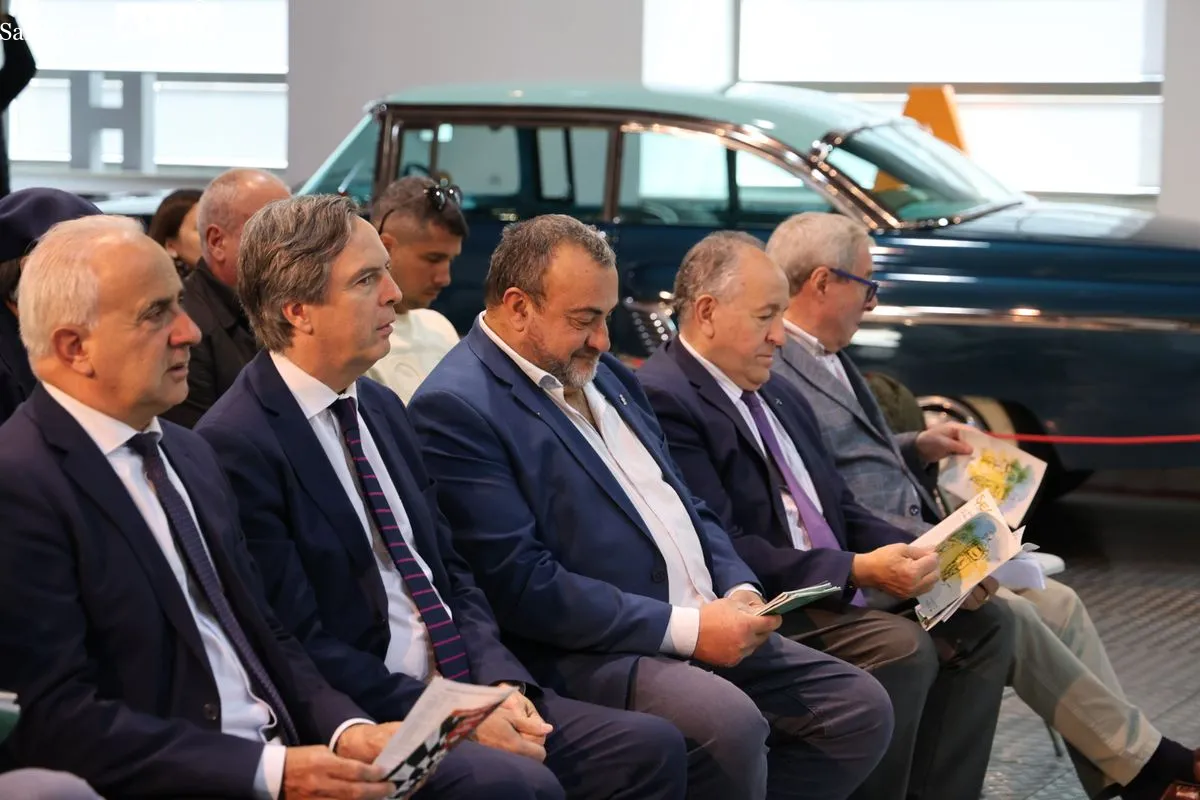 Presentación de la XXX Subida Charra en el Museo de Automoción de Salamanca. Foto de David Sañudo