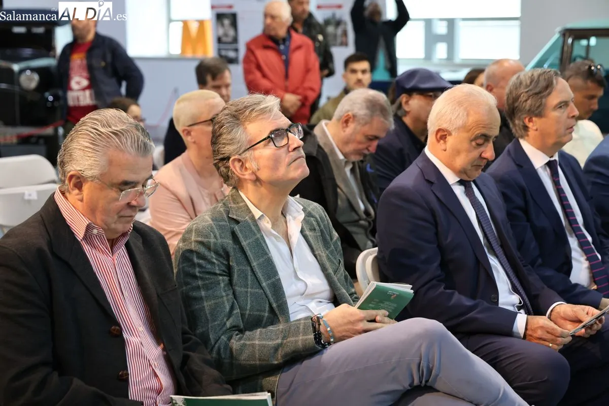 Presentación de la XXX Subida Charra en el Museo de Automoción de Salamanca. Foto de David Sañudo
