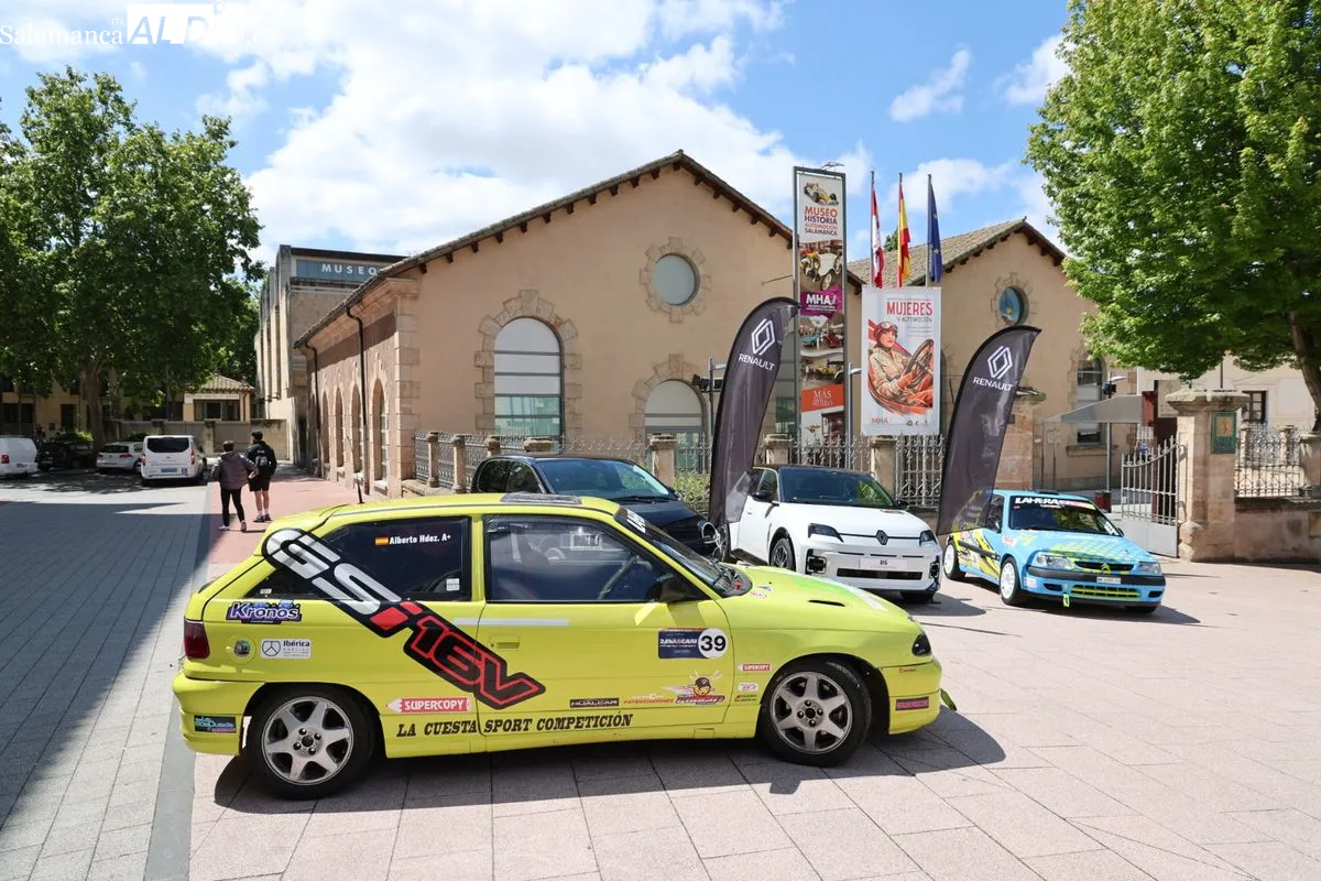 Presentación de la XXX Subida Charra en el Museo de Automoción de Salamanca. Foto de David Sañudo