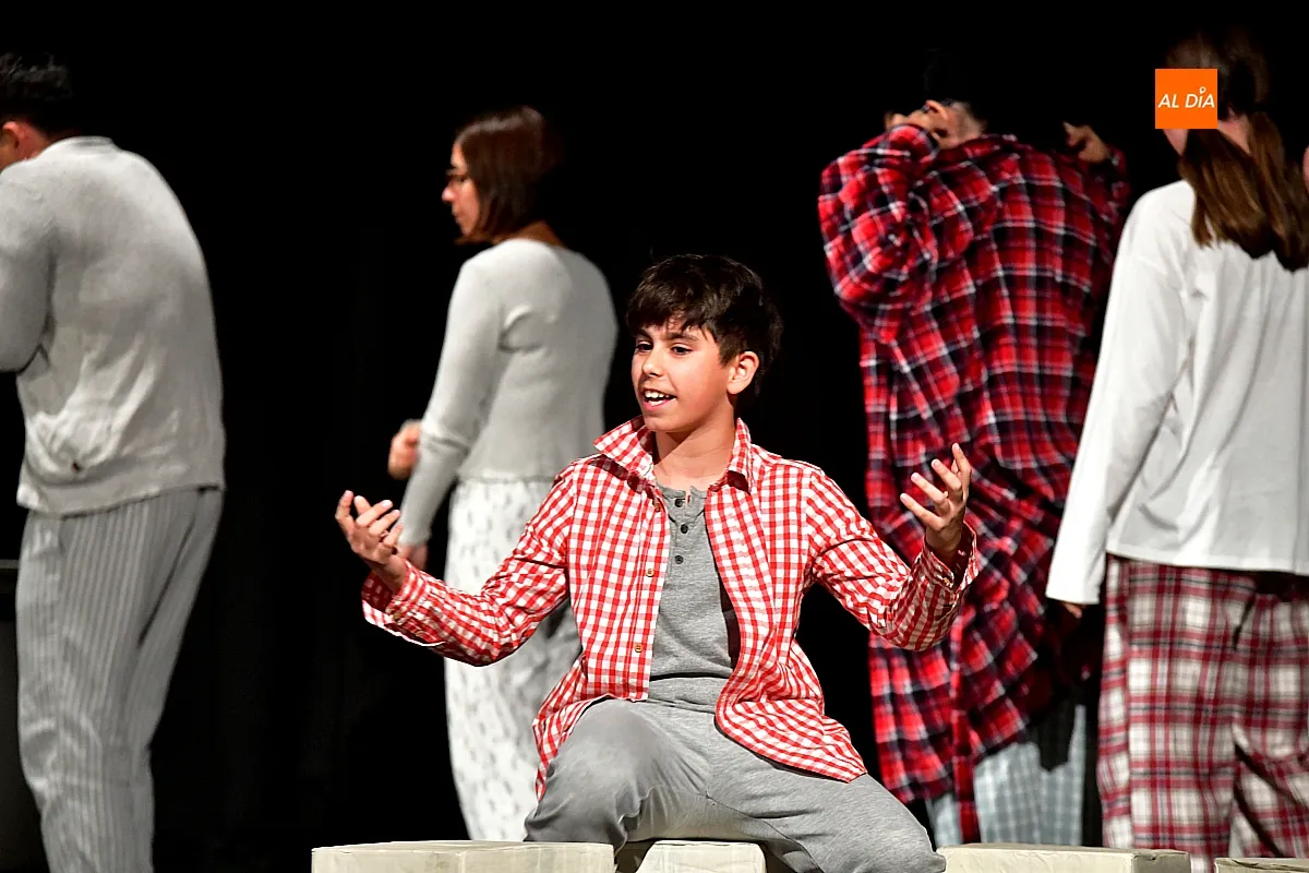 Puesta en escena la obra teatral 'Alguien voló sobre el nido del cuco'
