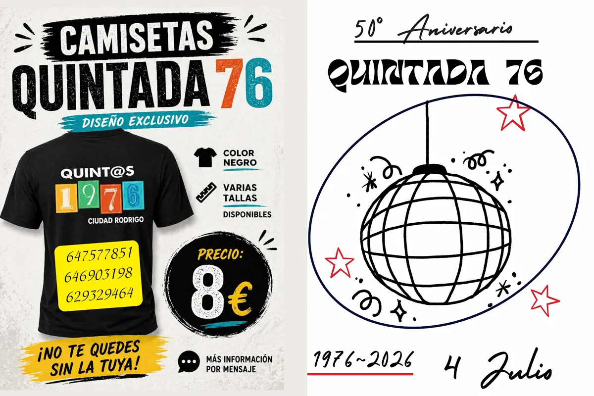 Gran quedada de los Quintos de 1976 para el 4 de julio