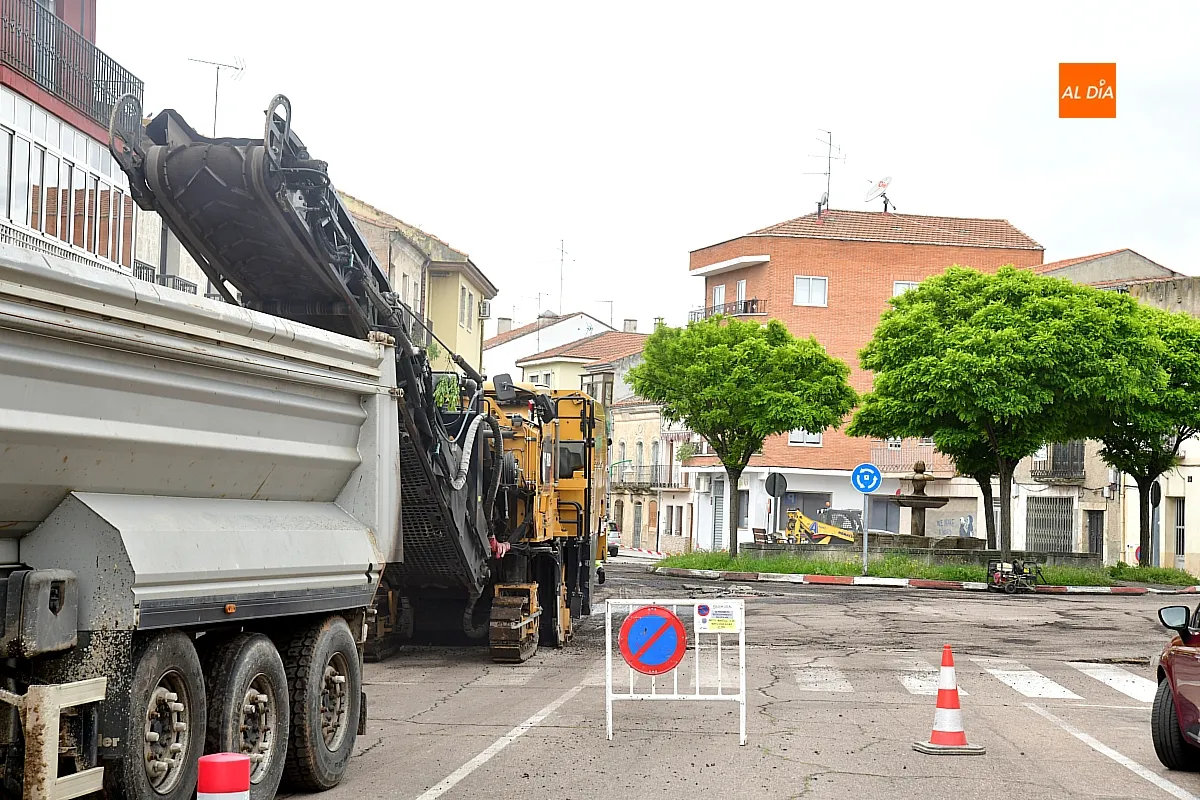 asfaltado calles barrio de San Cristóbal