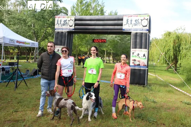Foto 3 - Josema Gal&aacute;n y Alicia Ramos ganan el canicross de Alba de Tormes