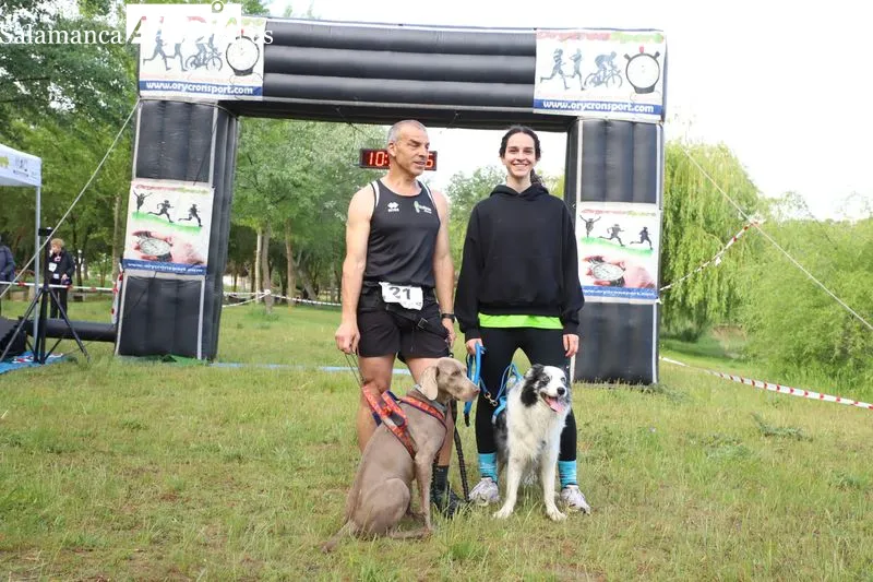 Foto 4 - Josema Gal&aacute;n y Alicia Ramos ganan el canicross de Alba de Tormes