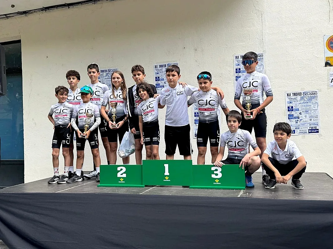 Éxito de los ciclistas mirobrigenses en el trofeo de Zamora
