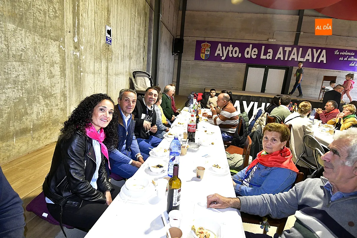 Comida popular en La Atalaya