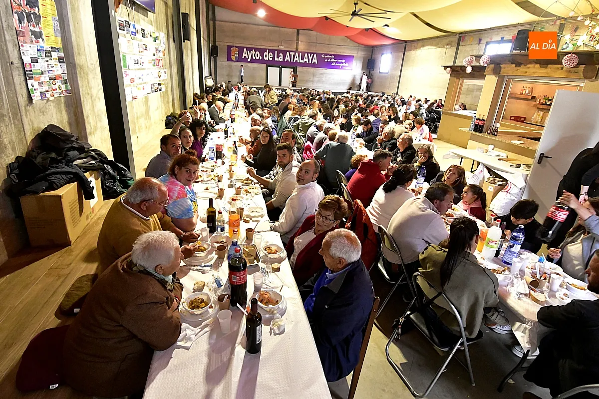 Comida popular en La Atalaya
