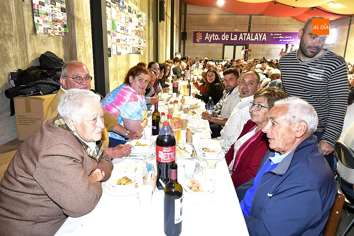 Comida popular en La Atalaya