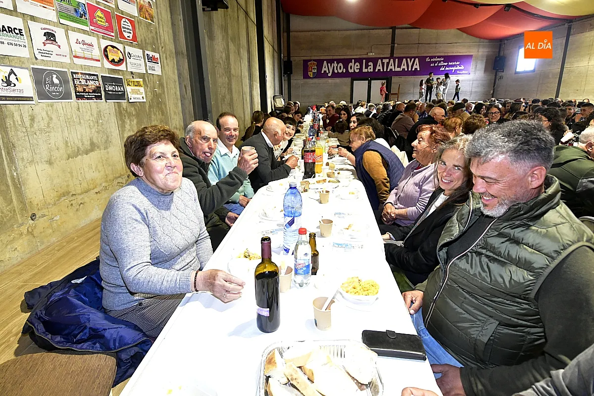 Comida popular en La Atalaya