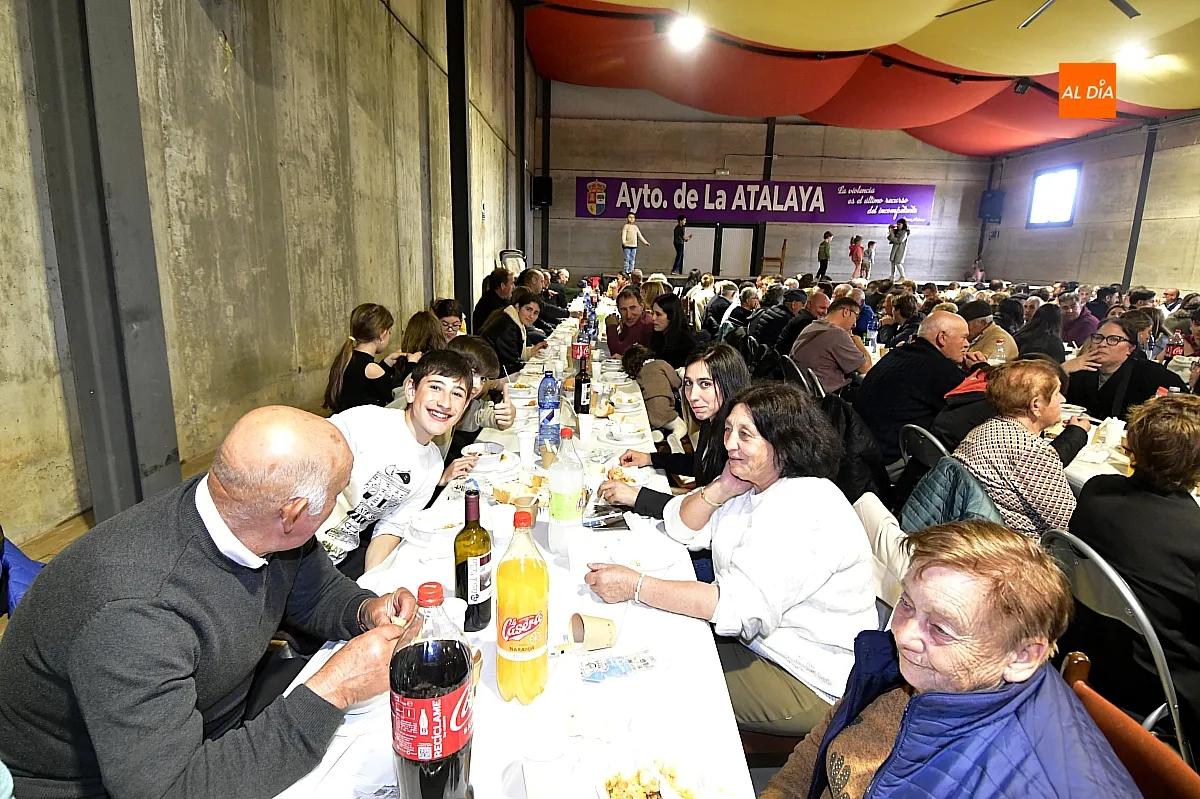 Comida popular en La Atalaya