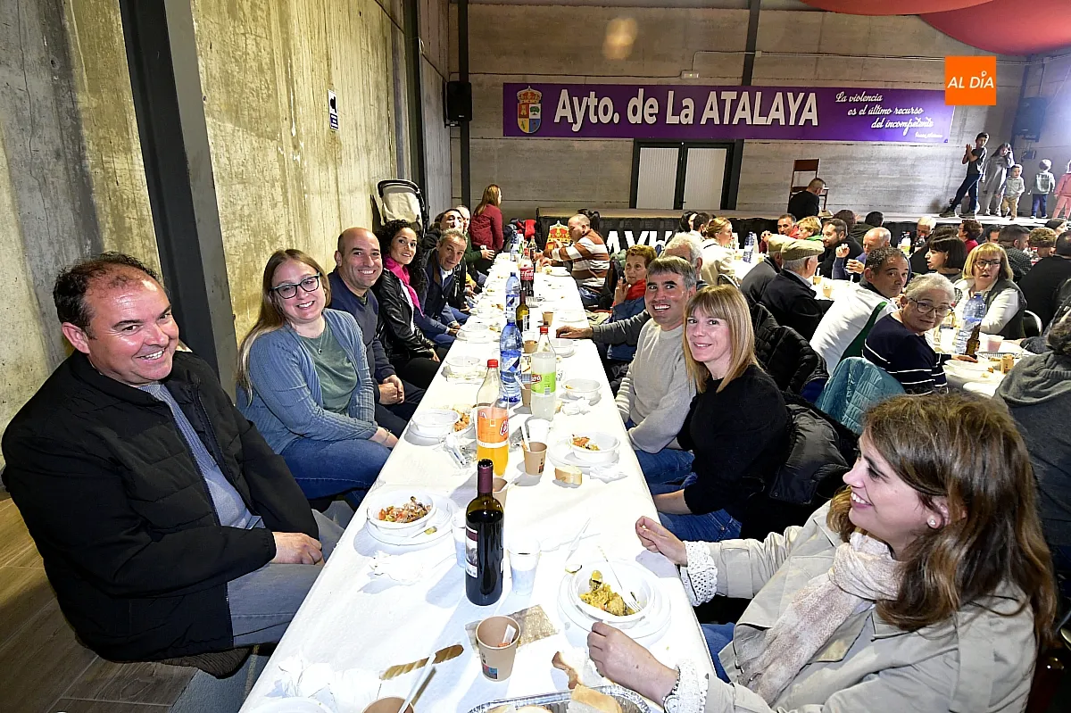 Comida popular en La Atalaya