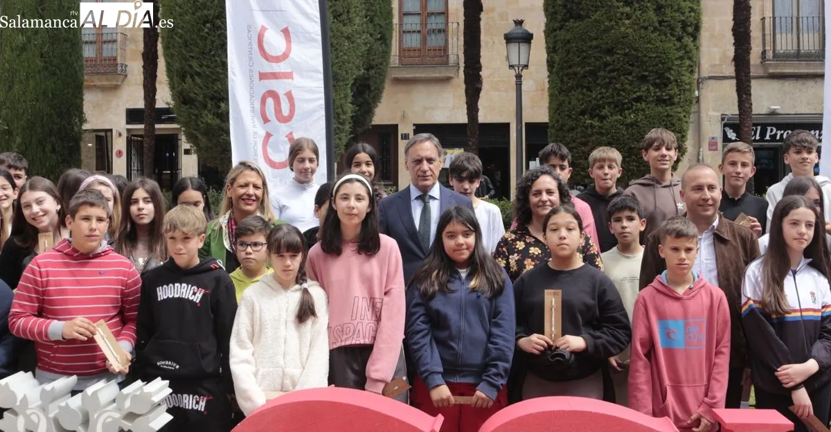 El IES Lucía de Medrano gana el concurso Biotesoros urbanos