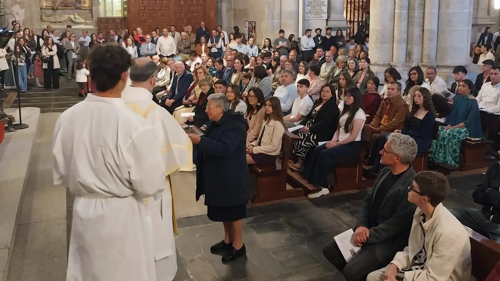 Momento de la celebración religiosa