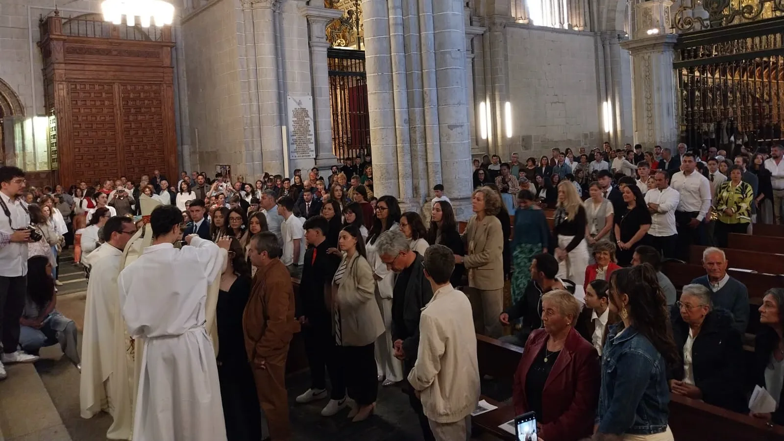 Momento de la celebración religiosa