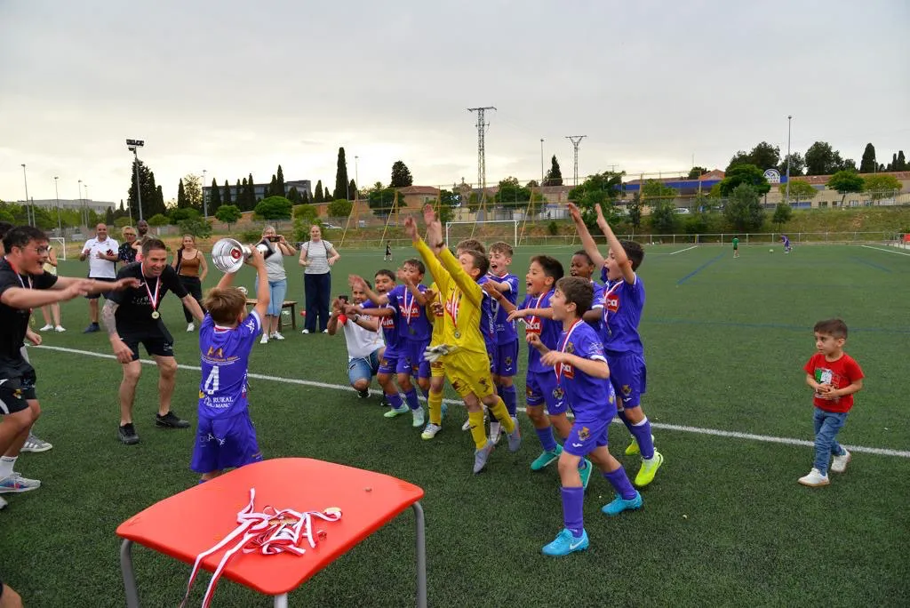Benjamines del CD Peñaranda. Fotos: Pablo Quiroga