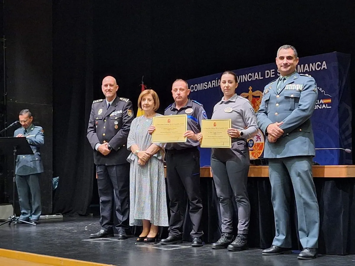 Salamanca celebra el Día de la Seguridad Privada con la entrega de 20 menciones honoríficas