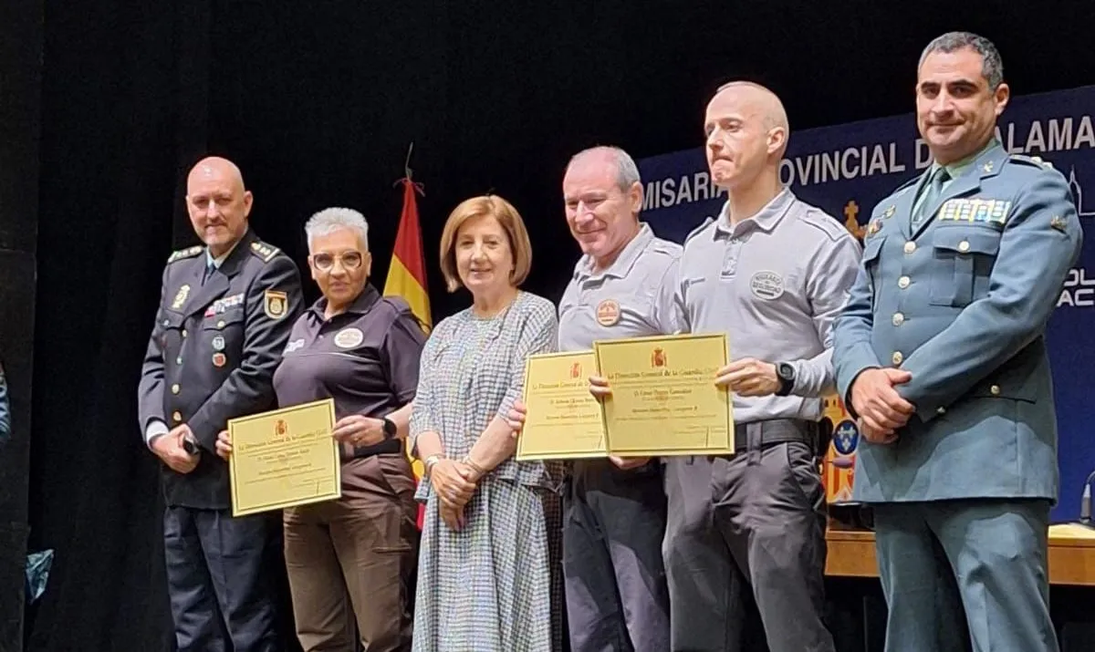 Salamanca celebra el Día de la Seguridad Privada con la entrega de 20 menciones honoríficas