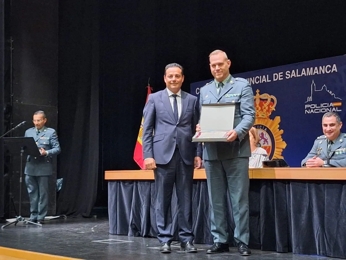 Salamanca celebra el Día de la Seguridad Privada con la entrega de 20 menciones honoríficas