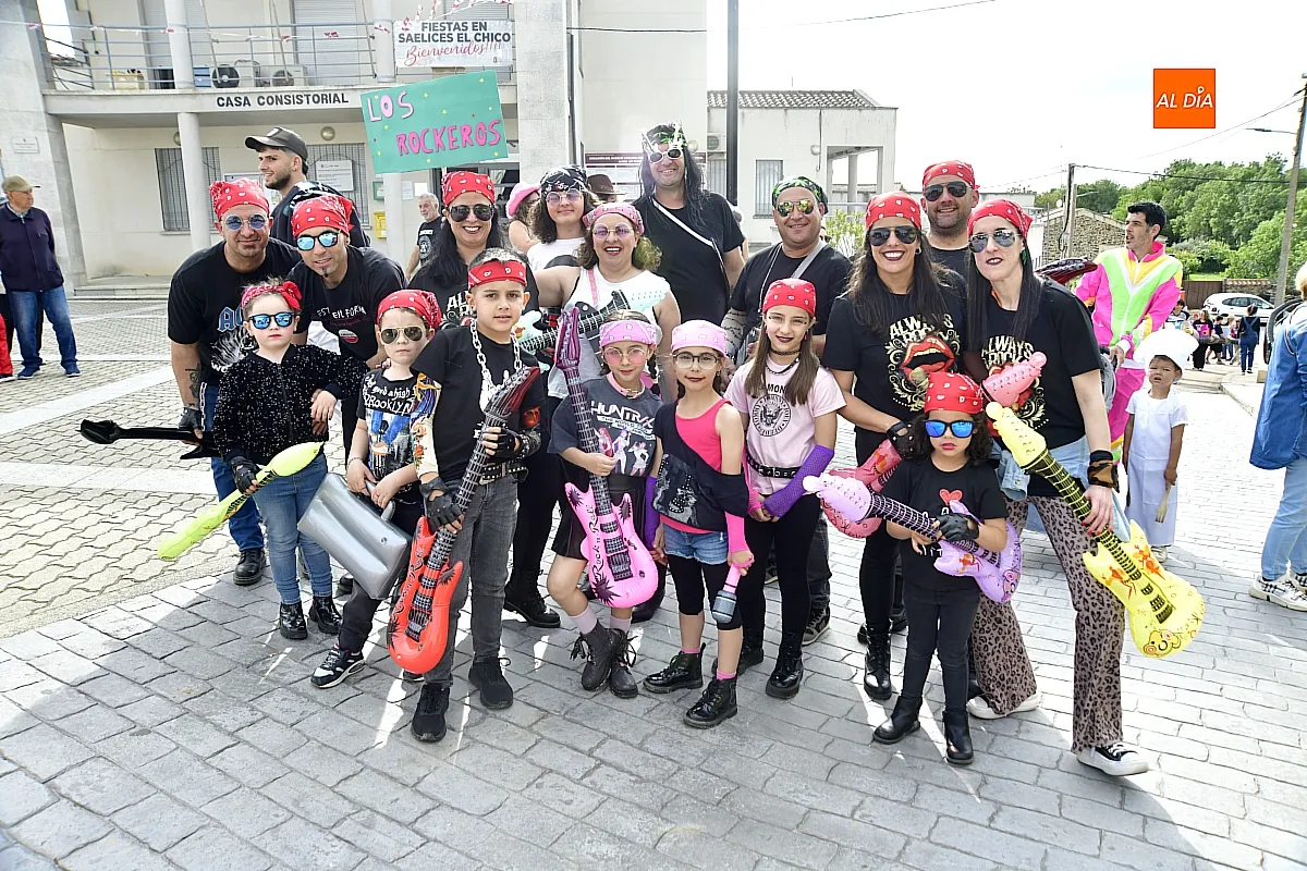 Desfile disfraces Saelices EL Chico en La Santa Cruz