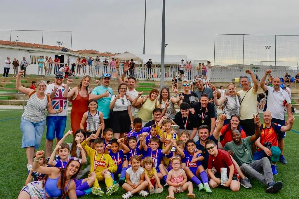 Benjamines del CD Peñaranda. Fotos: Pablo Quiroga