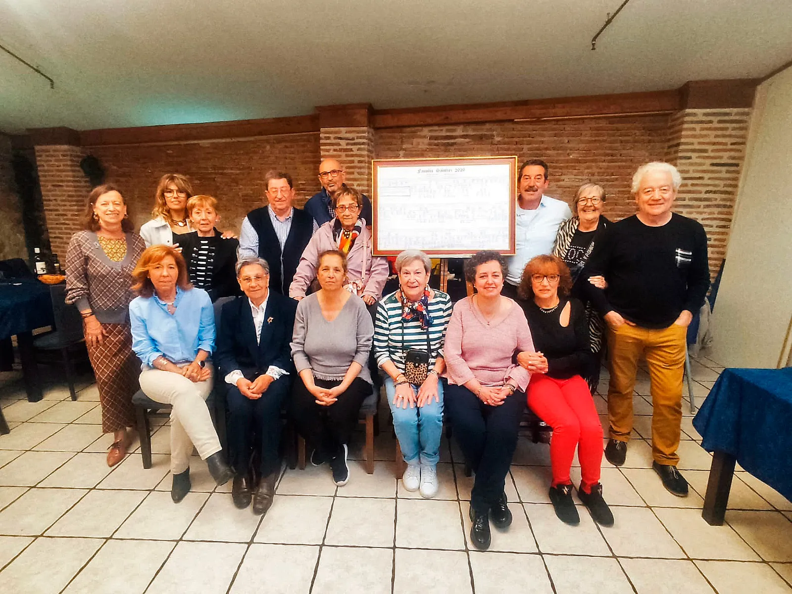 Encuentro familiar familia Sánchez Iglesias