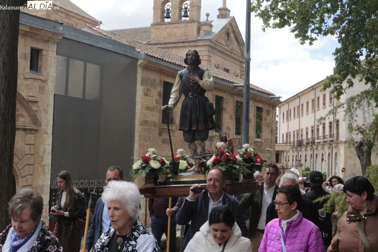 Actos de la festividad de San Isidro Labrador en Salamanca. Foto de Emily Rivas