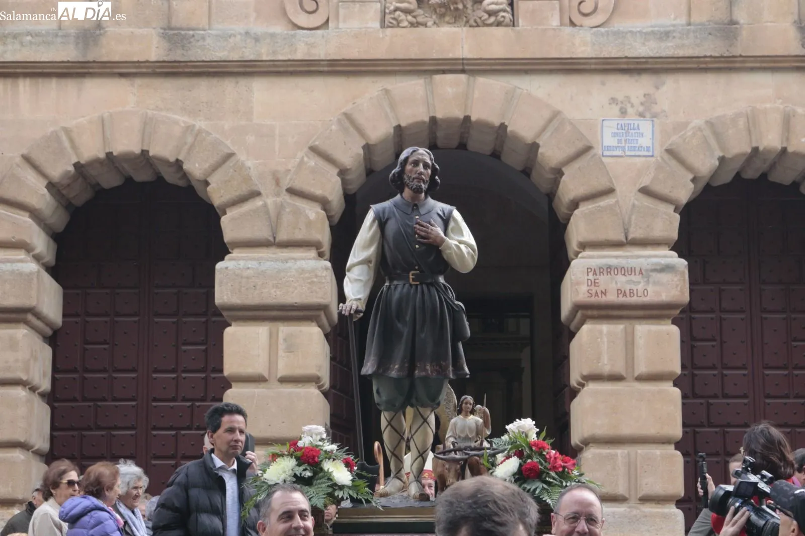 Actos de la festividad de San Isidro Labrador en Salamanca. Foto de Emily Rivas