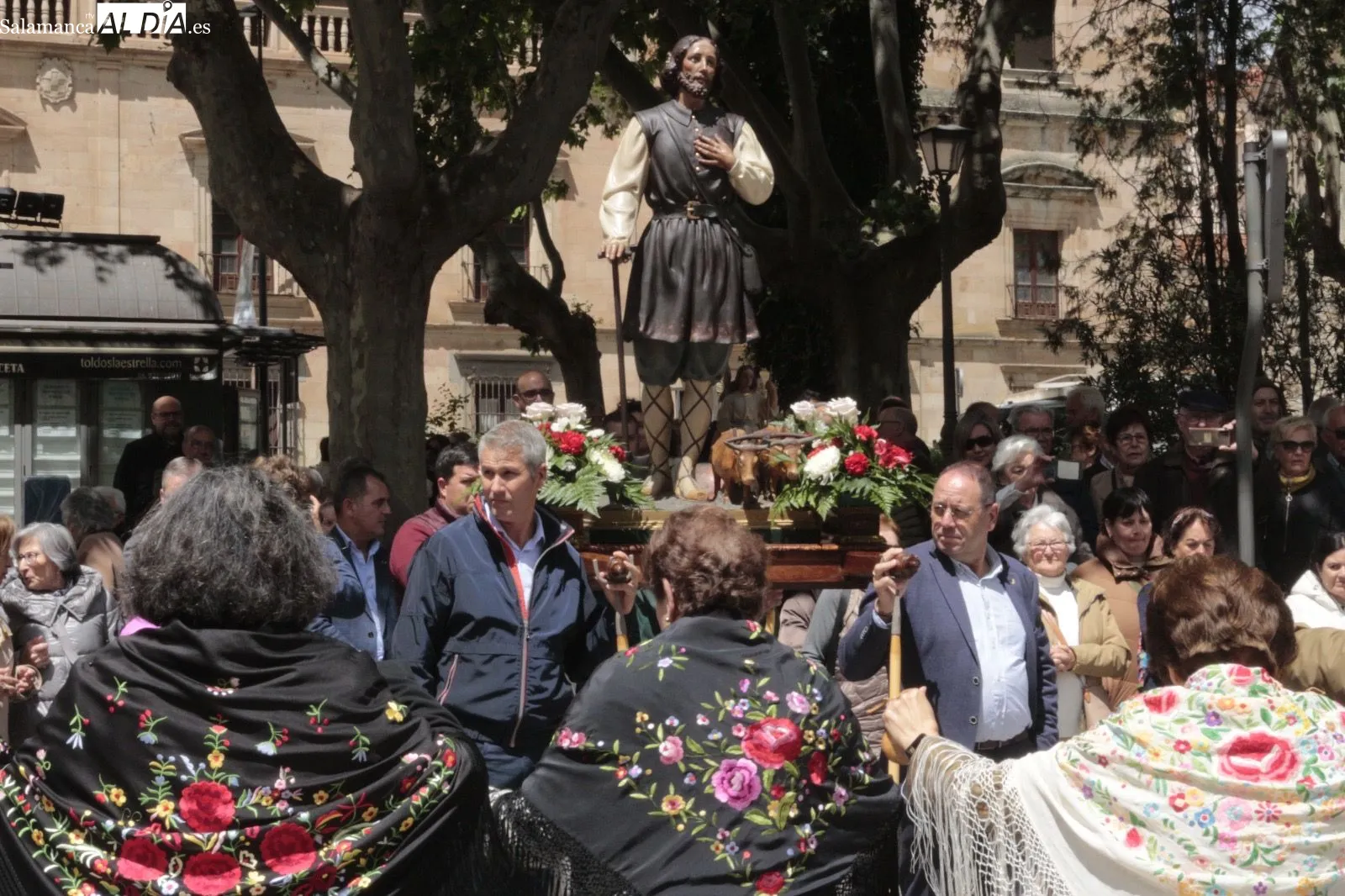 Actos de la festividad de San Isidro Labrador en Salamanca. Foto de Emily Rivas