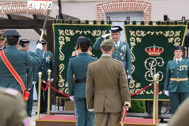 Foto 11 - La Guardia Civil conmemora su 182 aniversario en Galinduste con un homenaje a su labor en el medio rural
