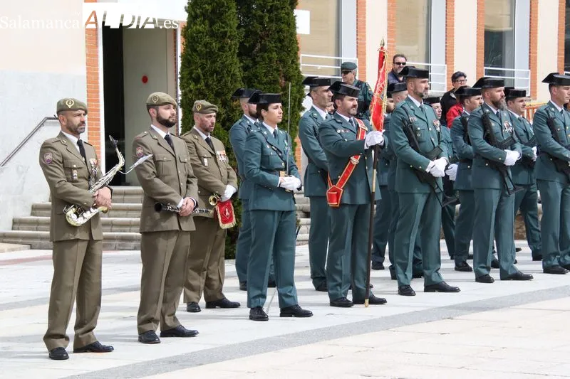 Foto 3 - La Guardia Civil conmemora su 182 aniversario en Galinduste con un homenaje a su labor en el medio rural
