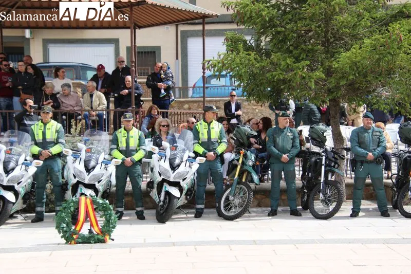 Foto 5 - La Guardia Civil conmemora su 182 aniversario en Galinduste con un homenaje a su labor en el medio rural