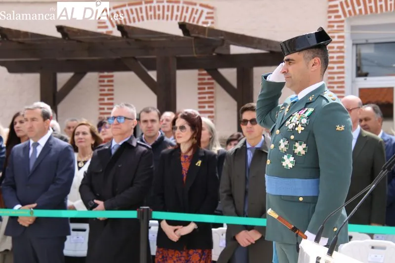 Foto 8 - La Guardia Civil conmemora su 182 aniversario en Galinduste con un homenaje a su labor en el medio rural