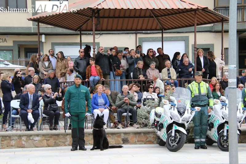 Foto 10 - La Guardia Civil conmemora su 182 aniversario en Galinduste con un homenaje a su labor en el medio rural