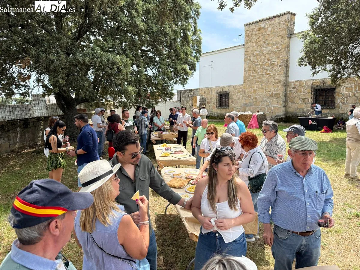 Diosleguarde comparte un tentadero con la afición de Guijuelo. Fotos: Toni Sánchez