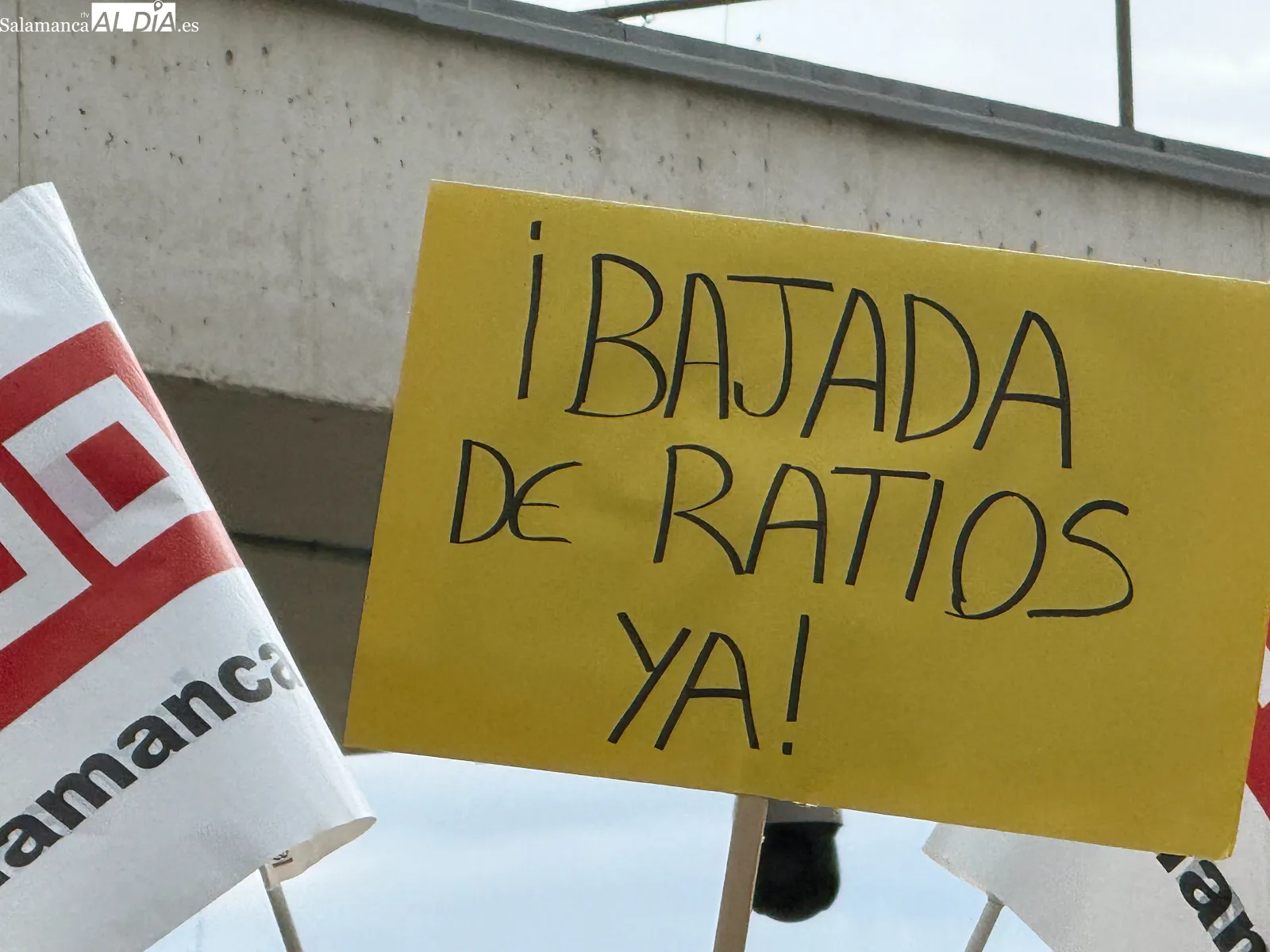 Los profesionales de Educación Infantil de 0 a 3 años reclaman en Salamanca bajar las ratios y mejoras salariales | FOTOS: V. Martins 