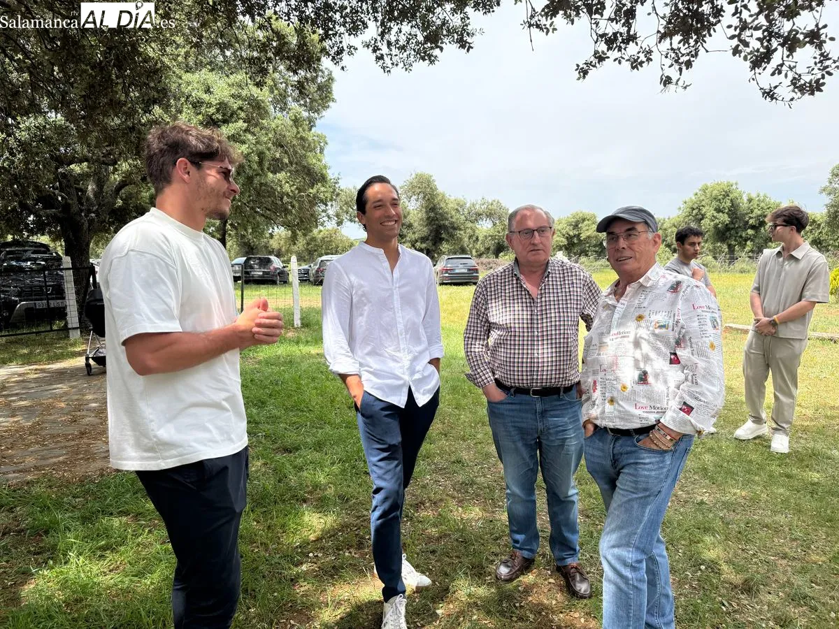 Diosleguarde comparte un tentadero con la afición de Guijuelo. Fotos: Toni Sánchez