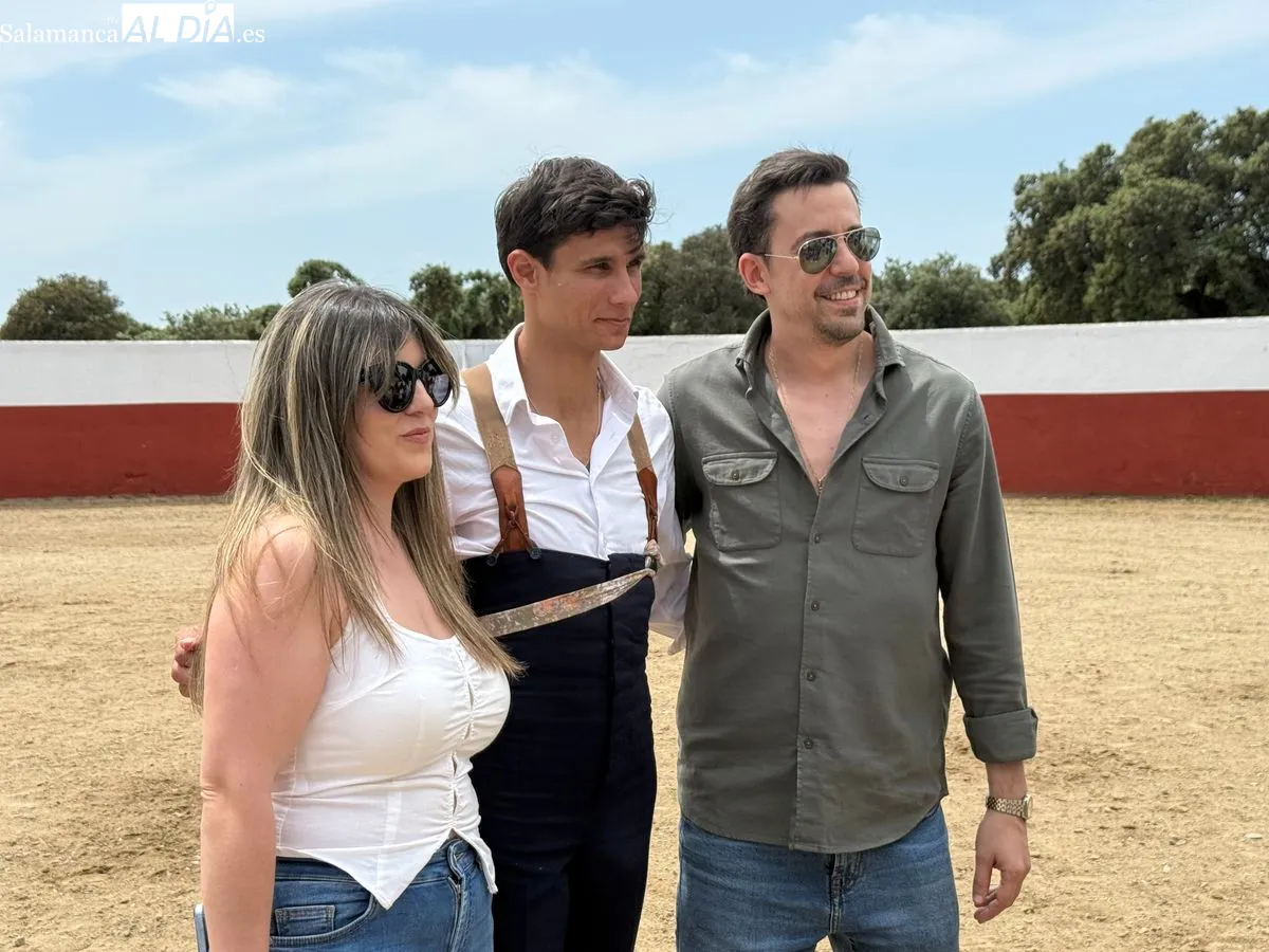 Diosleguarde comparte un tentadero con la afición de Guijuelo. Fotos: Toni Sánchez