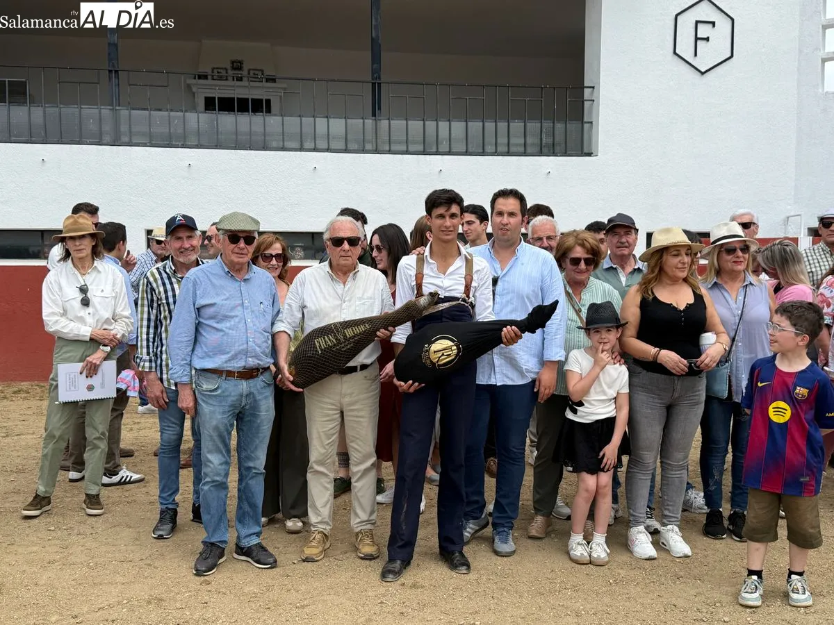 Diosleguarde comparte tentadero con afición de Guijuelo