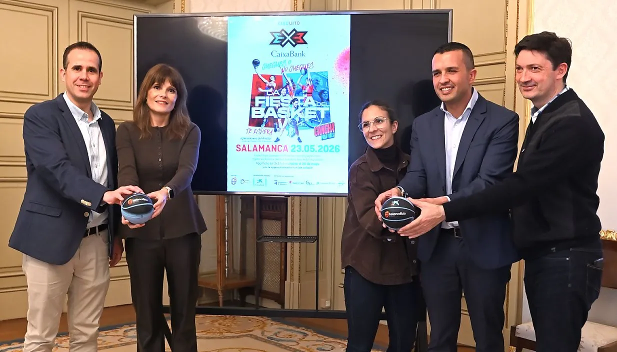 Salamanca acogerá el Circuito 3x3 CaixaBank de baloncesto el 23 de mayo