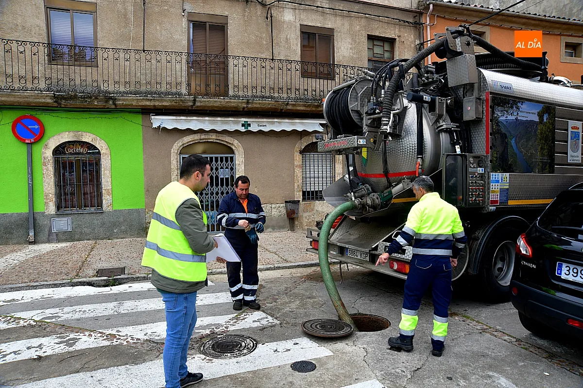 Limpieza integral de la red de alcantarillado 
