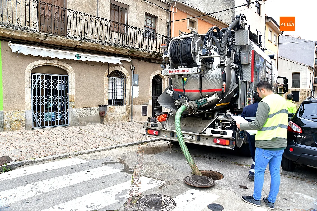 Limpieza integral de la red de alcantarillado 