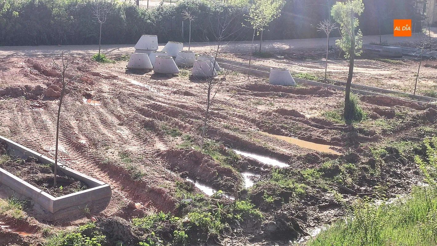 Obras alameda La Moretona