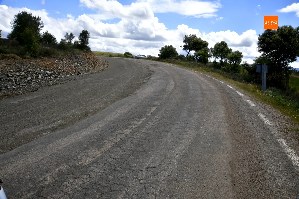 Obras carretera La Atalaya-Zamarra