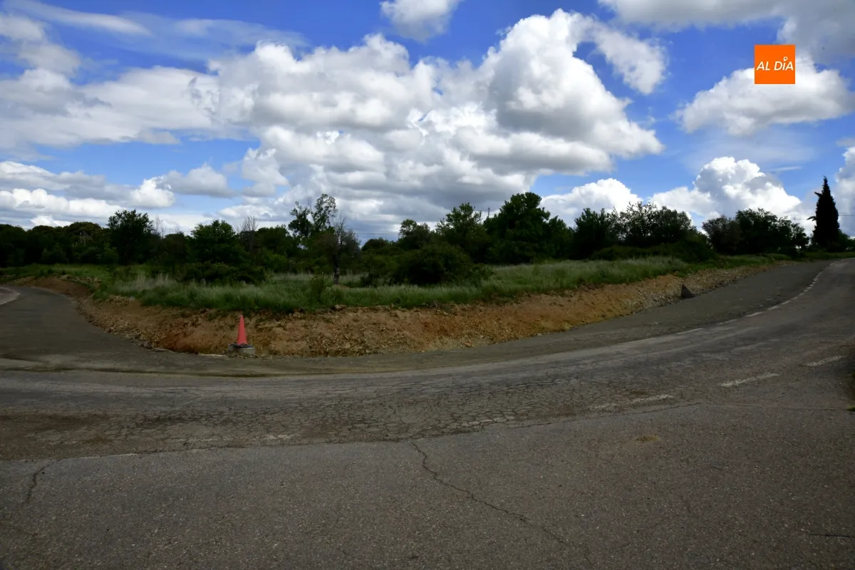 Obras carretera La Atalaya-Zamarra
