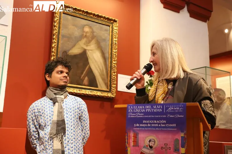 Foto 17 - 'La Llama del Alma en L&iacute;neas Pintadas' une a los m&iacute;sticos espa&ntilde;oles con el arte de la India en Alba de Tormes