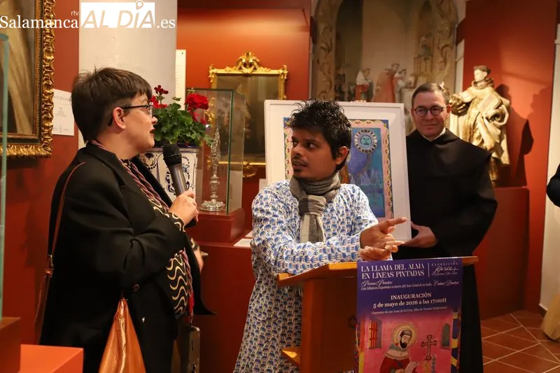 Foto 18 - 'La Llama del Alma en L&iacute;neas Pintadas' une a los m&iacute;sticos espa&ntilde;oles con el arte de la India en Alba de Tormes
