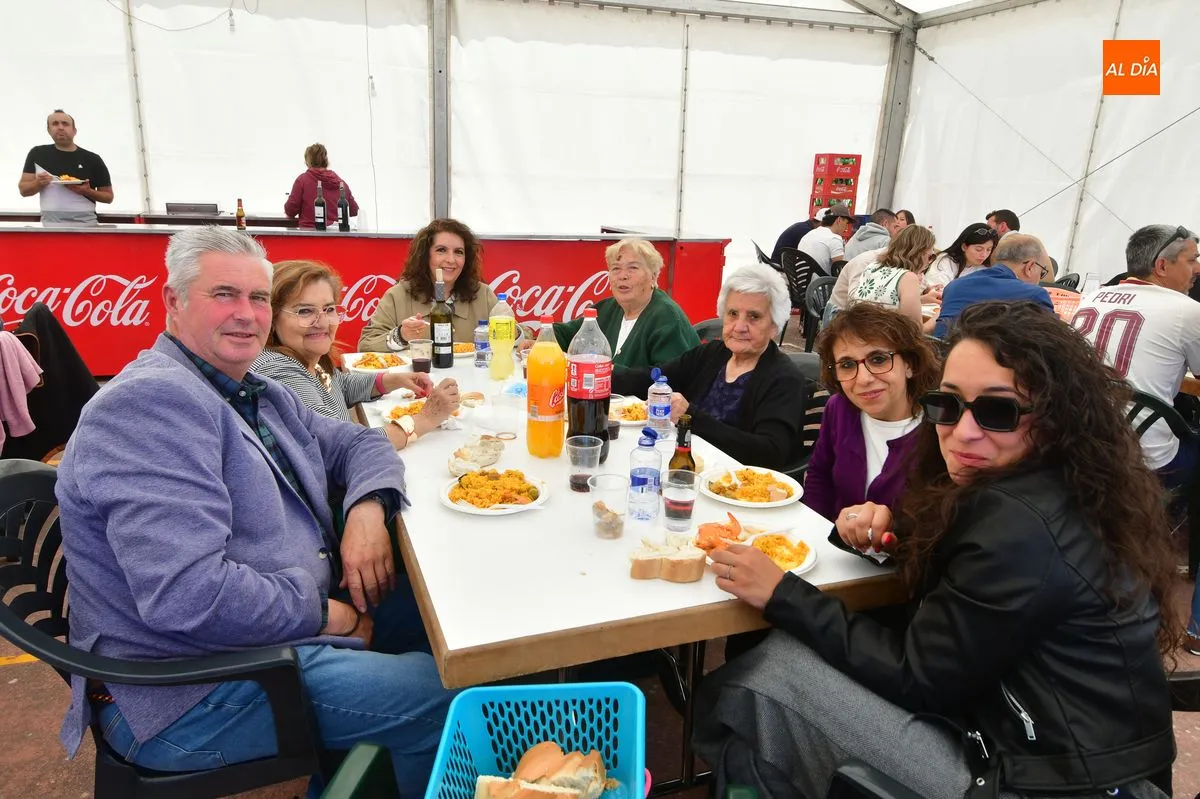 Paella popular por San Isidro en Carpio de Azaba