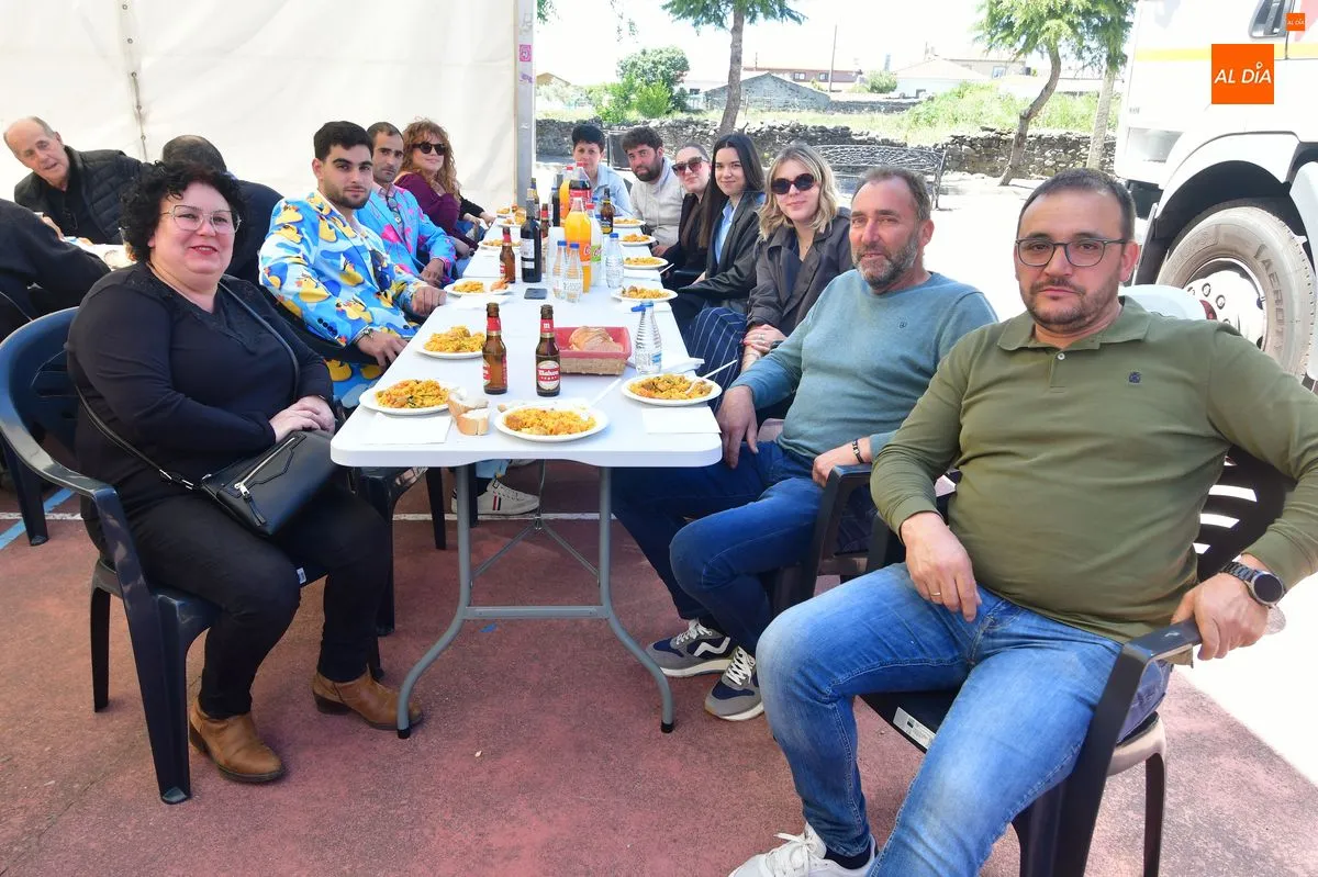 Paella popular por San Isidro en Carpio de Azaba